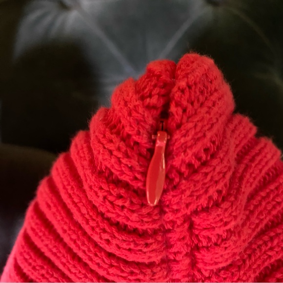 Ralph Lauren red throw pillow 16x17 - Picture 7 of 8